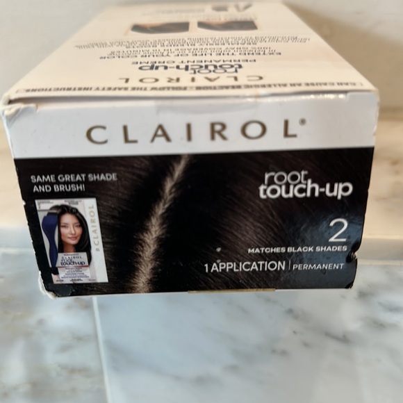 Clairol Root Touch-Up Pemanent Crème #2 Black Shades New In Box - Picture 7 of 8